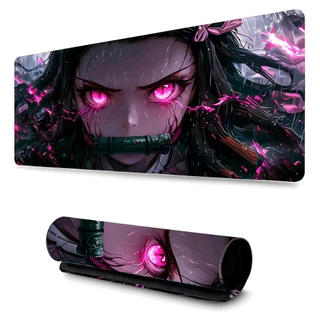Mouse Pad Gamer 70x35cm Nezuko Modelo C/ Borda Costurada Speed 4055