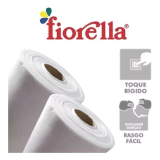 ENTRETELA DE BORDADO RASGA FÁCIL FIORELLA - 5 / 10 OU 15 METROS
