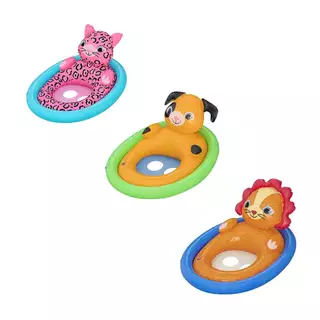 Boia Bote Infantil Animais Diversos com Som 81cm x 56cm Três Modelos de Estampa c/ Cabeça Bestway em Oferta na Shopee