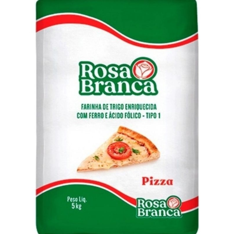 Farinha De Trigo Rosa Branca Pizza Premium Tipo1 Pacote 5kg Shopee Brasil