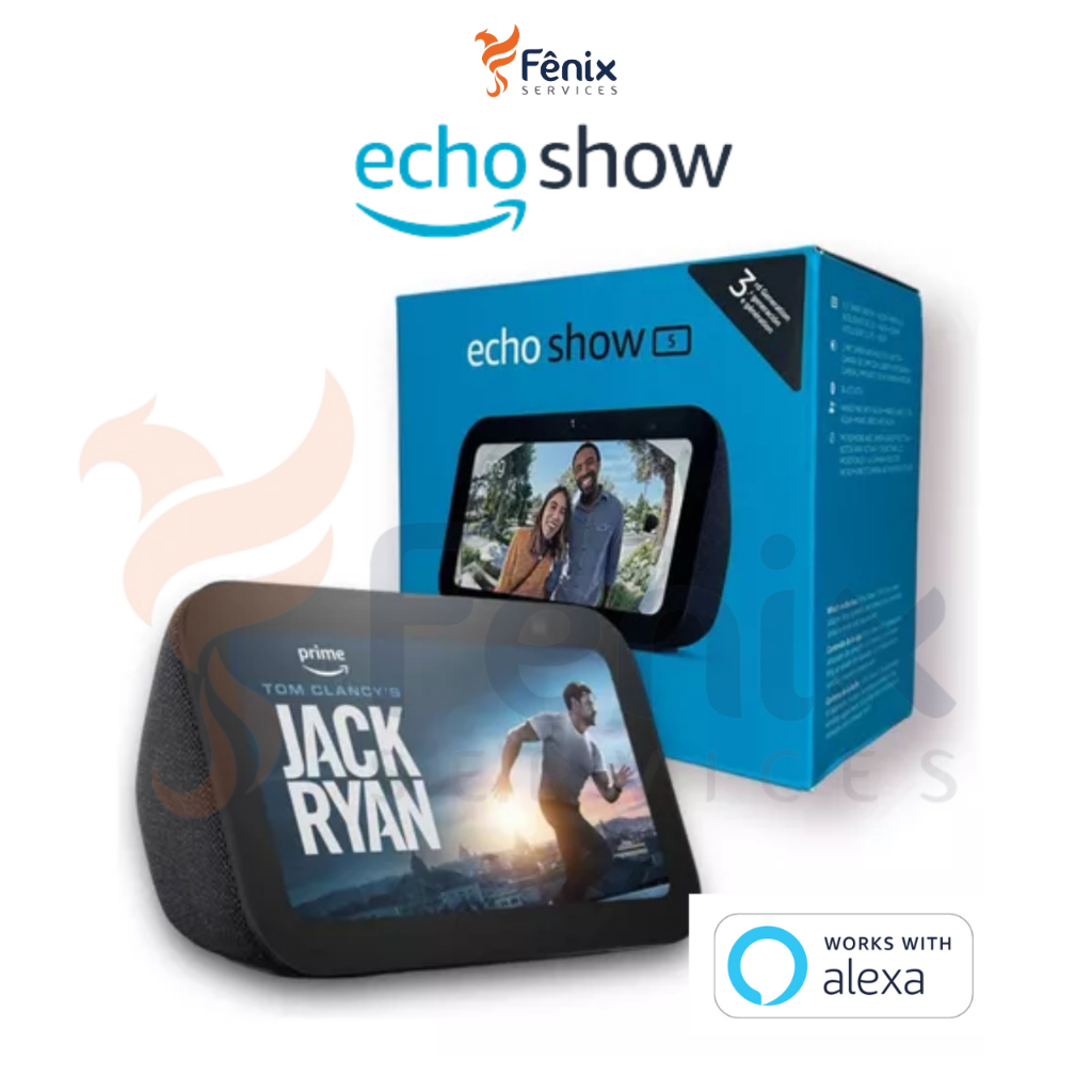 Alexa Echo Show 5 3ª Geração Com Câmera e Tela Touch | Shopee Brasil