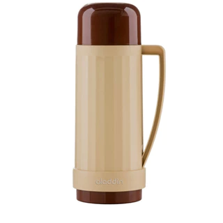 Garrafa Térmica Aladdin 1L Continental Café E Chá (Bege, Branca, Preta ou Verde)