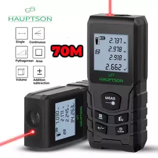 Trena Laser 70 metros Hauptson Digital De Alta Precisão Profissional