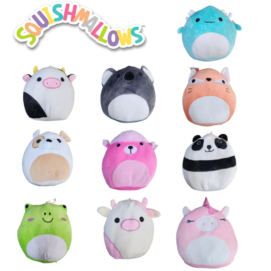 Bicho de Pelúcia Squishmallow Animais Brinquedo Baby Criança Macio Fofo ...