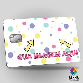 Adesivo para Cartão Personalizado (Sua Imagem)
