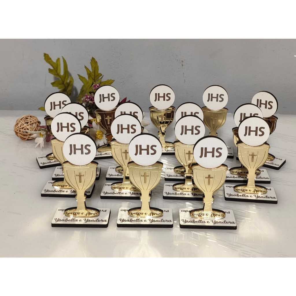 Lembrancinha Primeira Comunhão / Eucaristia modelo Cálice