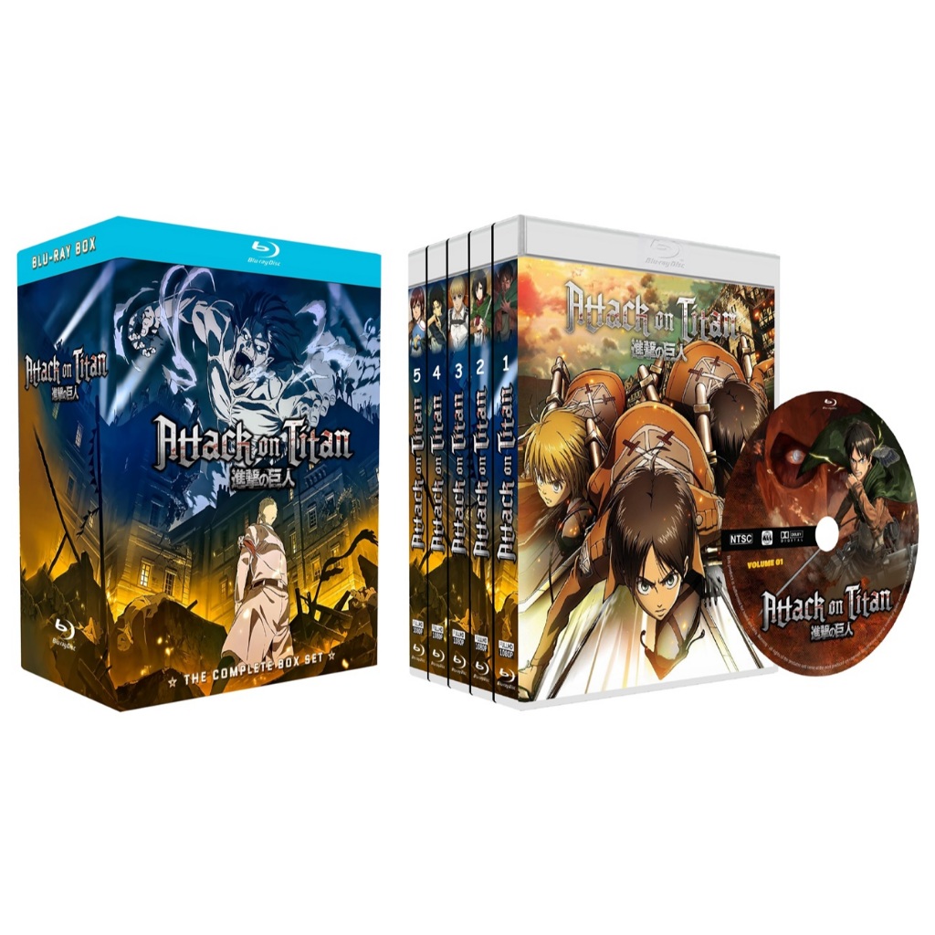Attack On Titan Blu Ray: Onde Comprar | BuscaProdutos