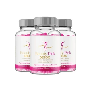 Beauty Pink Detox Compre 2 pote e Ganhe 1 pote