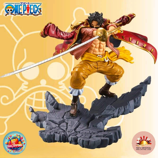 Action Figure Gold D. Roger & Edward Newgate – Banpresto One Piece