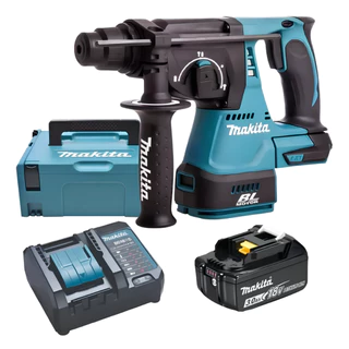 Martelete Makita Dhr242 com Carregador + Bateria E Maleta