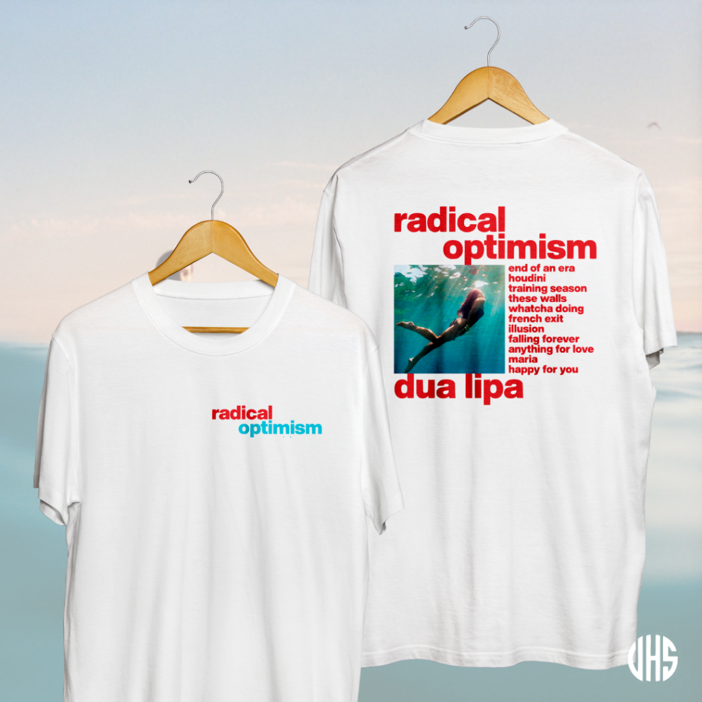 Camisa Dua Lipa Radical Optimism Algodão Unissex | Shopee Brasil
