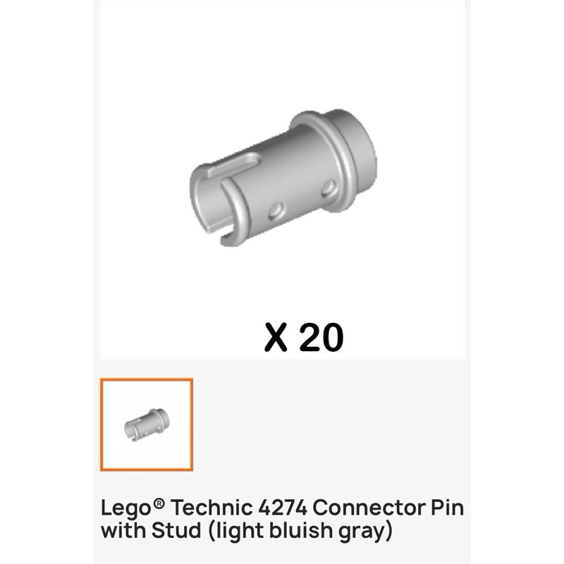 Lego® Technic connectors, pins, axles, bushs (escolha o tipo