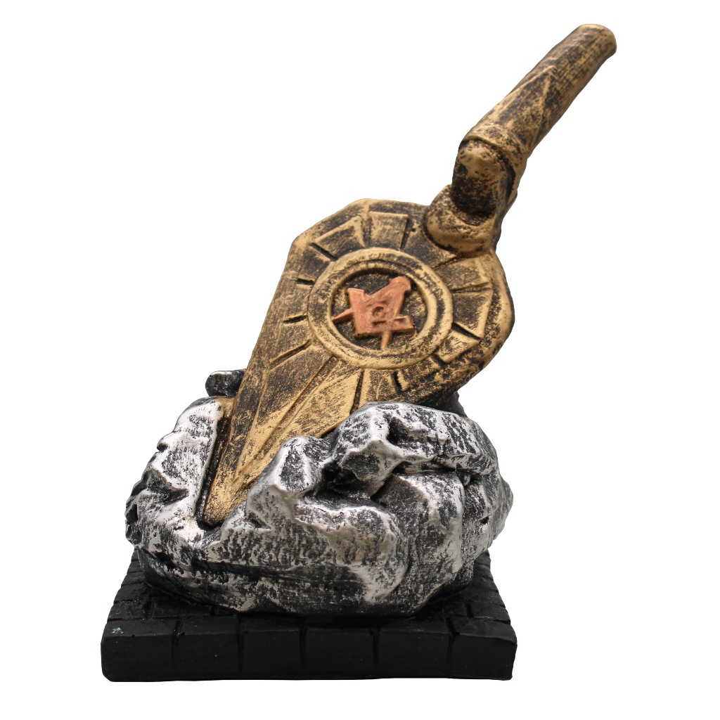 Trolha Colher De Pedreiro Maçônica em resina - Maçonaria | Shopee Brasil