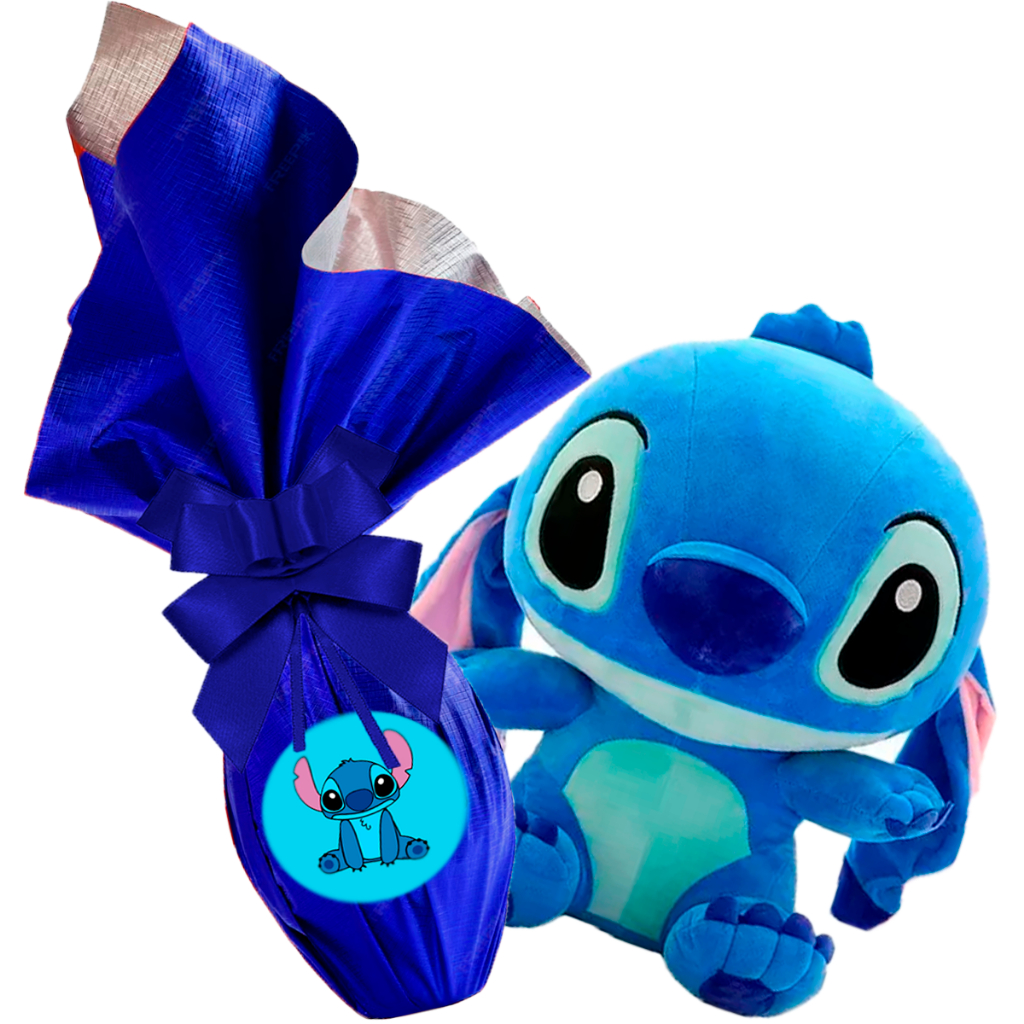 Kit Ovo De Páscoa 250g Pelucia Lilo Stitch Ovo com Brinquedo | Shopee ...