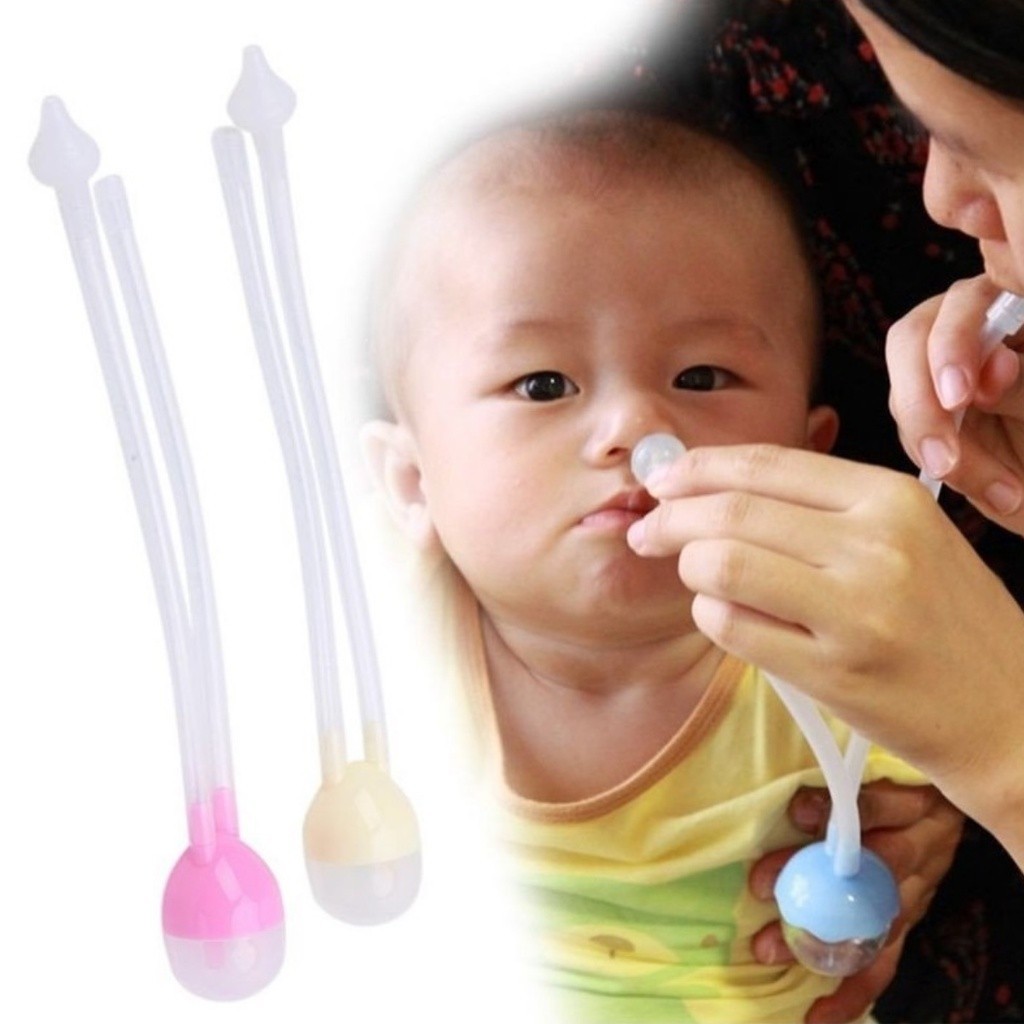 Aspirador Nasal Limpa e Remove Catarro Alivia Bebe Infantil Facil Usar ...
