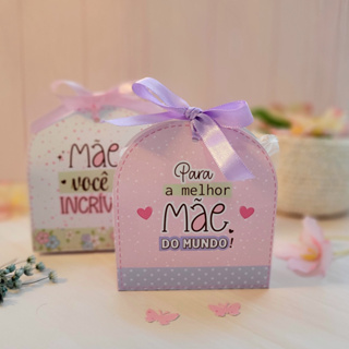 Kit 10 Caixas Porta Sabonete Dia Mães/ Bombom / Dia das mães / Lembrancinha dia das mães / presente para mães / Mimo Mãe em Oferta na Shopee