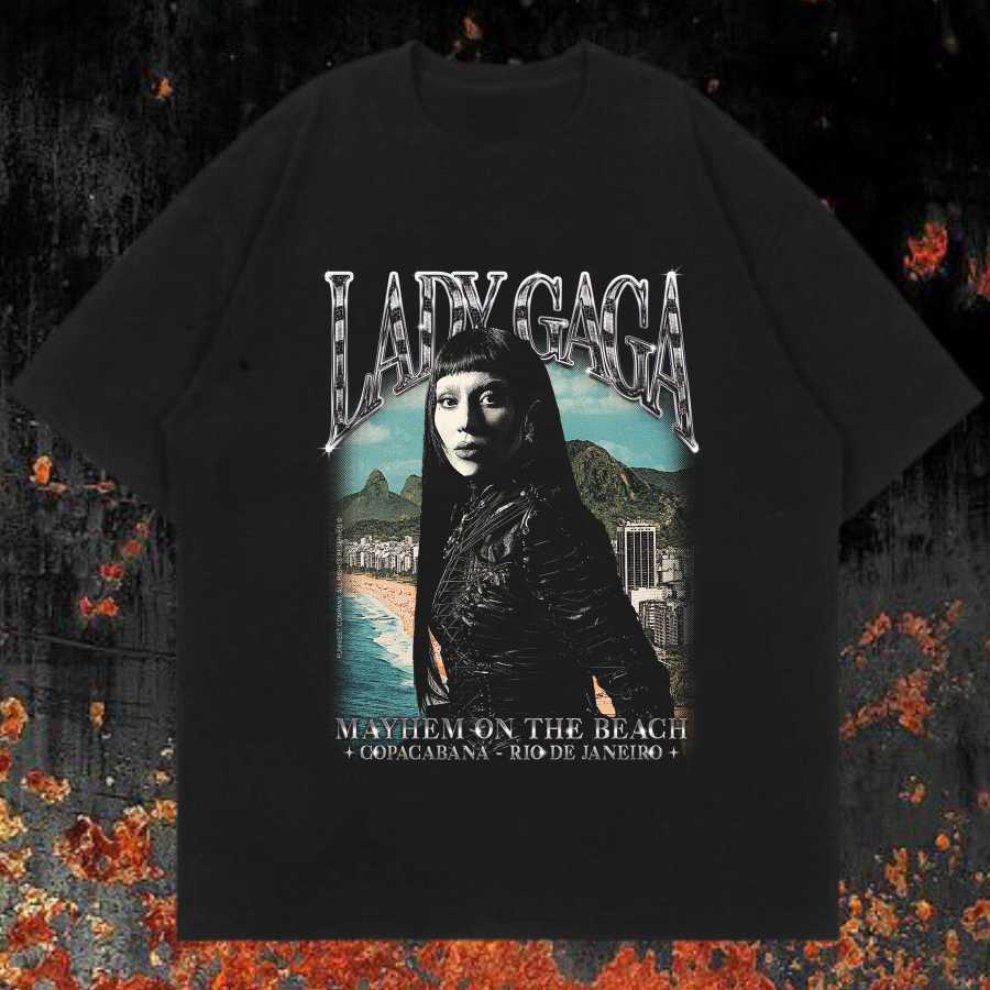 Camiseta Lady Gaga | MAYHEM ON THE BEACH | Copacabana [exclusiva