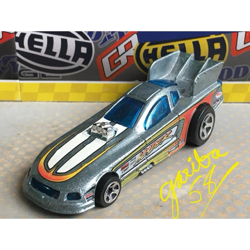HOT WHEELS '10 FORD MUSTANG FUNNY CAR 2011 DRAG RACERS GARIBA58