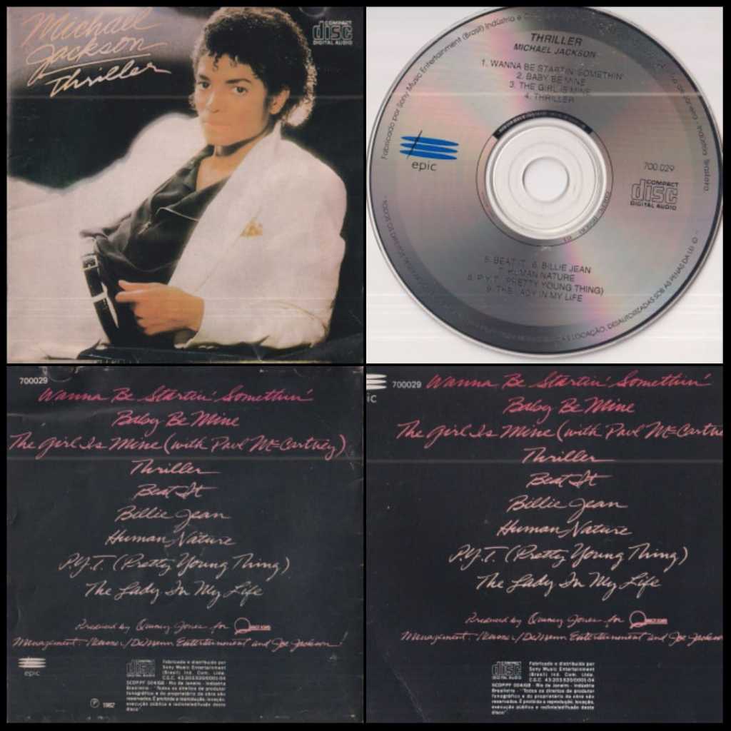 CD MICHAEL JACKSON OPÇÕES & DETALHES NA DESCRIÇÃO | Shopee