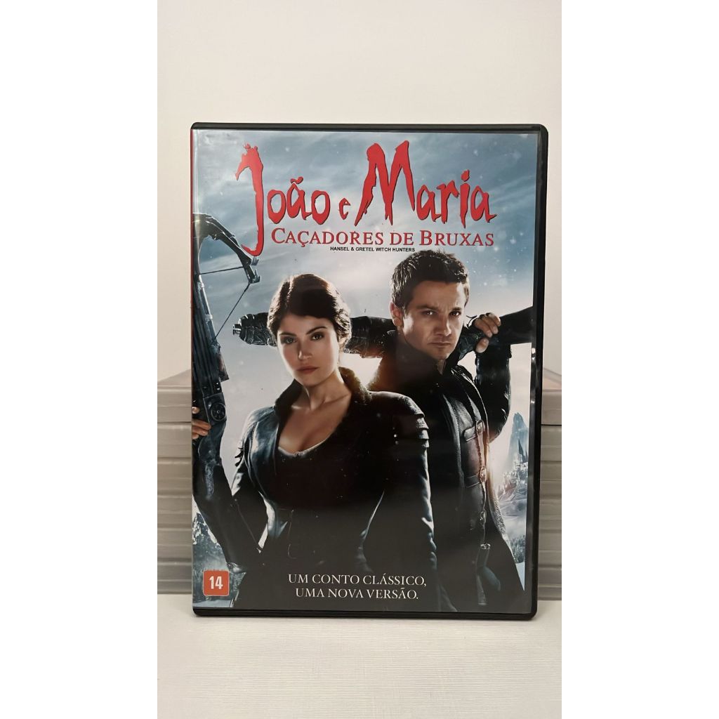JOÃO E MARIA - CAÇADORES DE BRUXAS - DVD - Original | Shopee Brasil