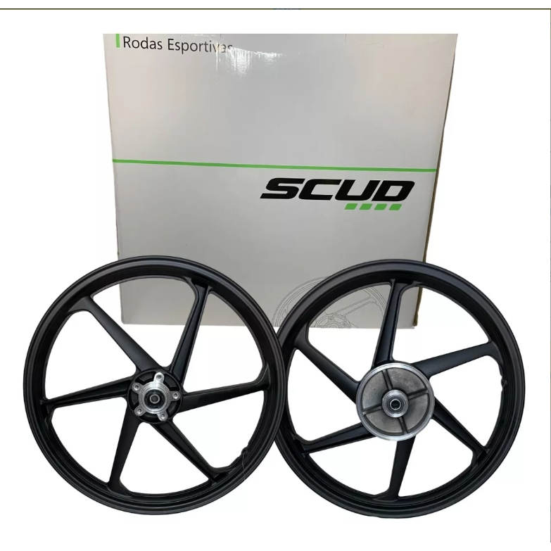 Rodas Liga Leve Palito Titan 150 Freio A Disco Scud Original