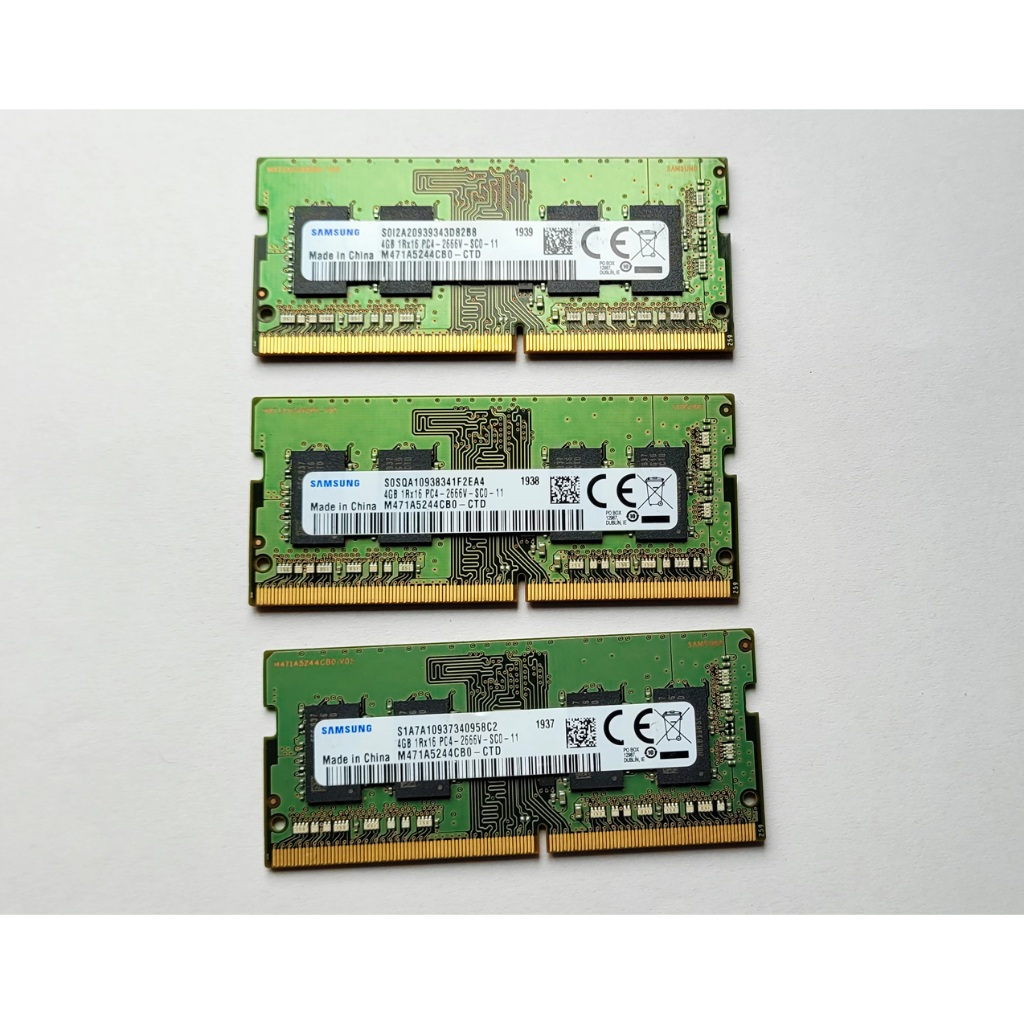 Memória RAM Samsung Notebook DDR4 4Gb 2666mhz PC4-2666V | Shopee