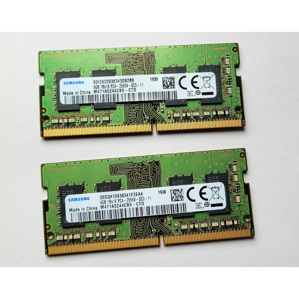 Memória RAM Samsung Notebook DDR4 4Gb 2666mhz PC4-2666V | Shopee