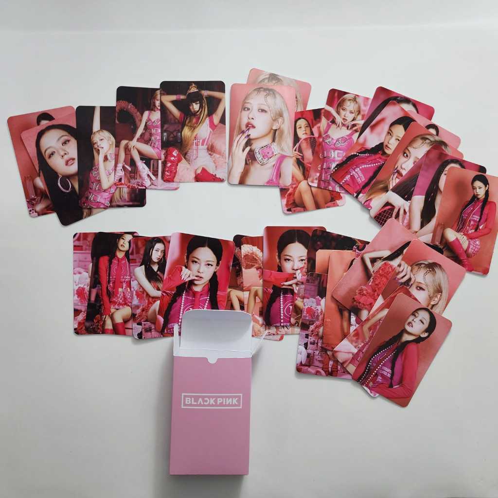 Photocard Lomocard - Born Pink Photoshoot - Blackpink - 36 Cards