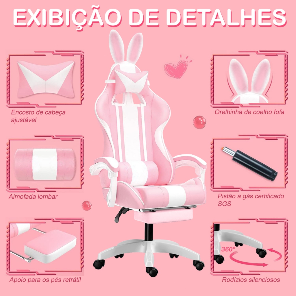 Cadeira Gamer Rosa Dxracer na Black Friday 2025 | BuscaProdutos