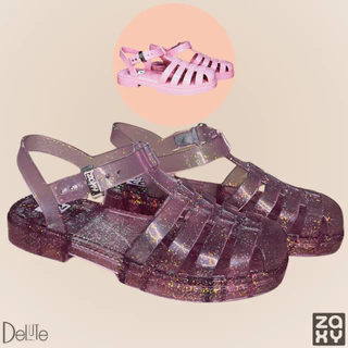 Sandália Papete Infantil Zaxy Lovely Sand Fechamento Fivela Fofinha Confortável Moderninha Glitter em Oferta na Shopee