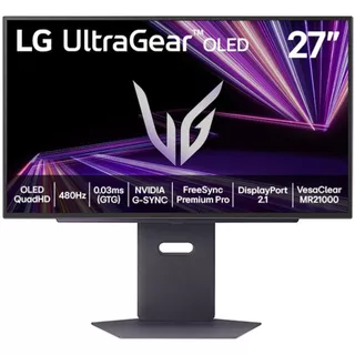 Monitor Gamer LG UltraGear Tela OLED 27", QHD, 27GX790A-B