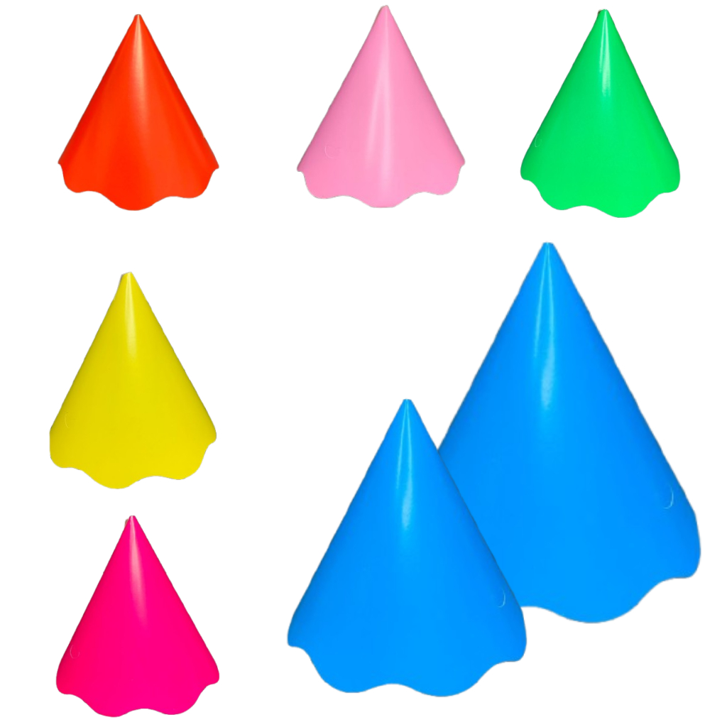 Chapéu De Festa Infantil - Chapeuzinho Cone Para Aniversário Cores ...