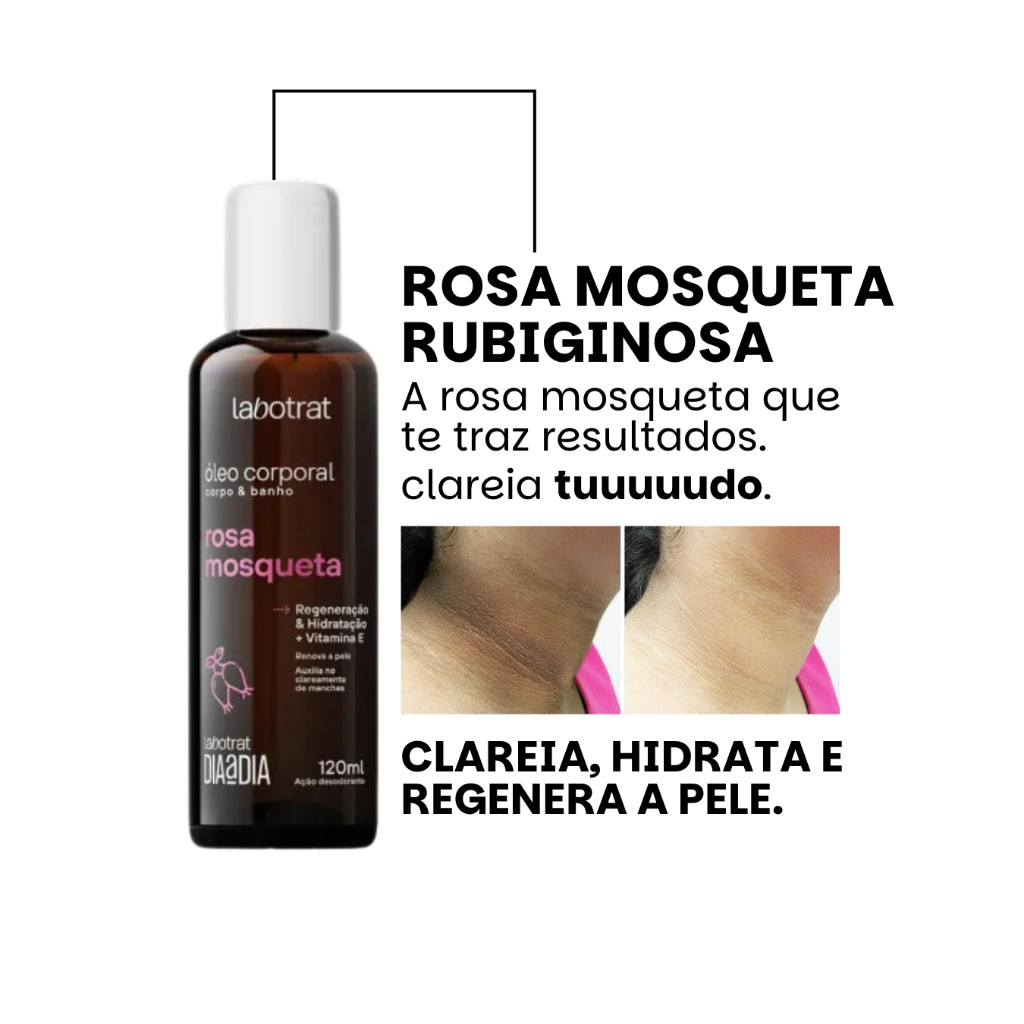 Rosa Mosqueta RUBIGINOSA - óleo ideal para clareamento | Shopee Brasil