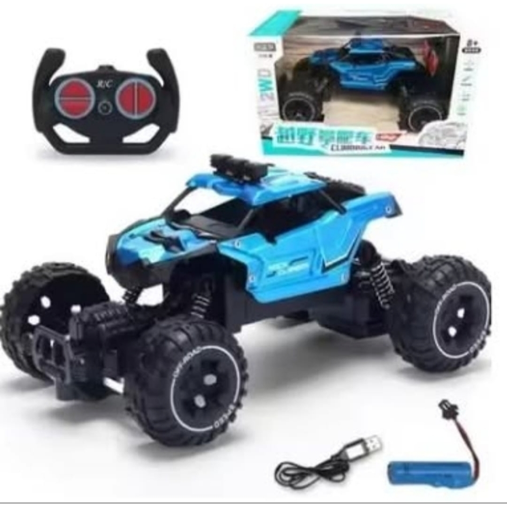 Carro de controle remoto bateria Recarregável 2.4ghz metal luzes super ...