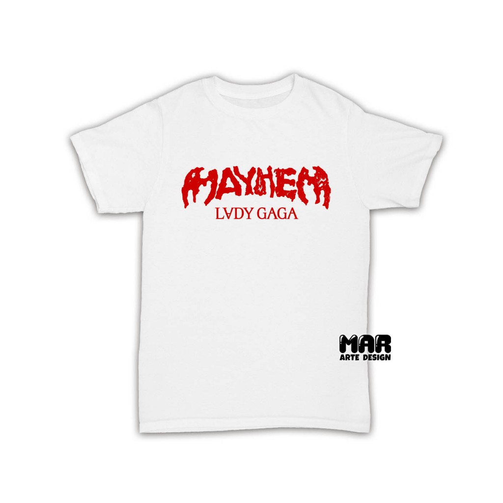 Camiseta Lady Gaga - Mayhem - Show - Copacabana - Música - Pop