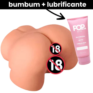 Masturbador Masculino Buceta Bumbum Punheta Realístico + Lubrificante Íntimo em Oferta na Shopee