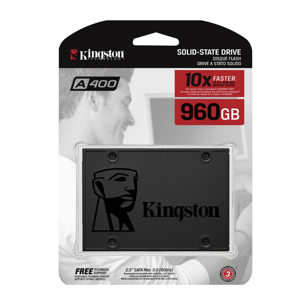 SSD 240Gb Sandisk Plus/128gb/256gb/500gb/512gb/960gb/1Tb Kingston