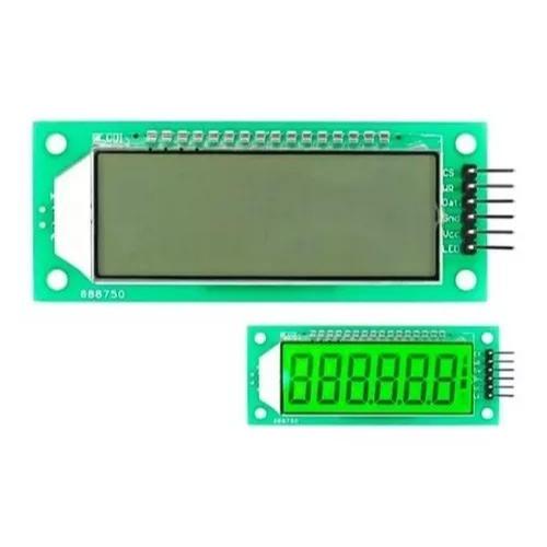 Display 7 Segmentos 6 Dígitos Lcd 2,4 Ht1621 P/ Arduino | Shopee Brasil