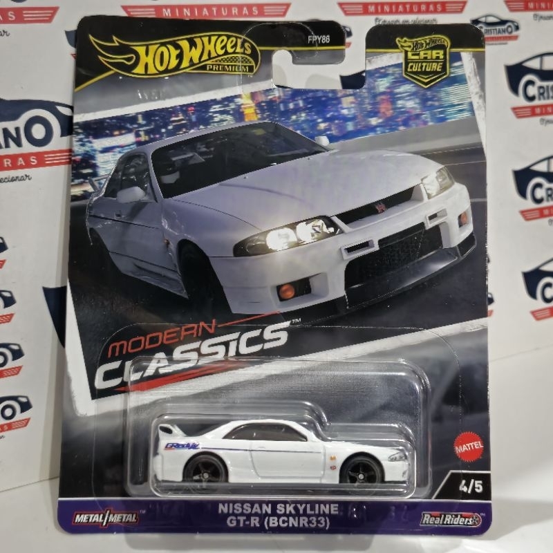 Nissan Skyline GT-R R33 Modern Classics 4/5 Hot Wheels Premium