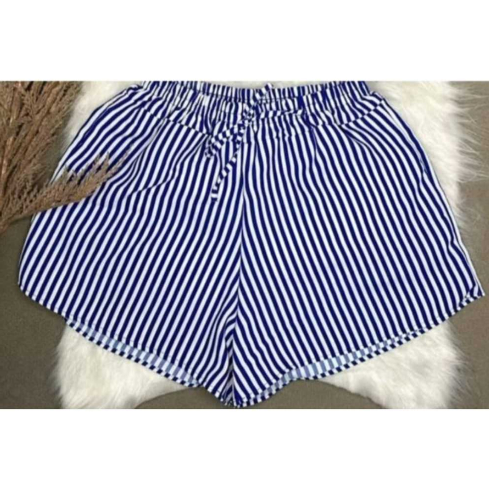 SHORTS DUNA LISTRADOS FEMENINO