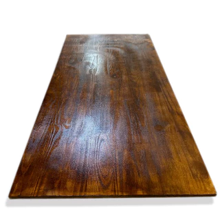Tampo Madeira Pinus Tratado Envernizado Nozes 80x50cm 15mm – Para Móveis Sob Medida Projetos - Mesa