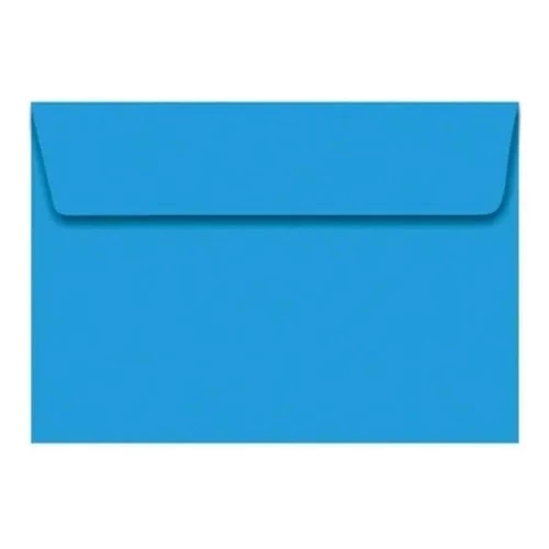 envelope colorido para convite - formatura/casamento - azul e vermelho ...