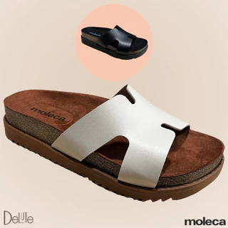 Sandália Plataforma Feminina Moleca Birken Tamanco Tratorado Slide Papete Flatform Tira em H Casual em Oferta na Shopee
