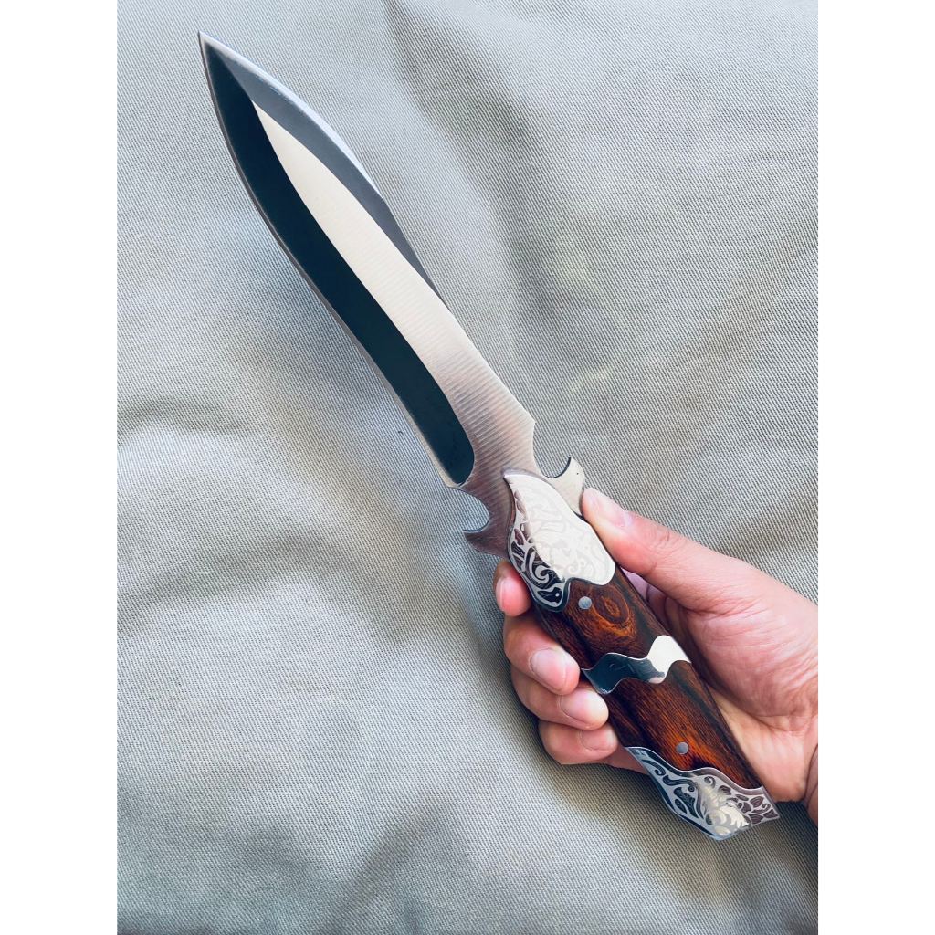 Faca Churrasco A046 Profissional Artesanal Afiada C/ Bainha | Shopee Brasil
