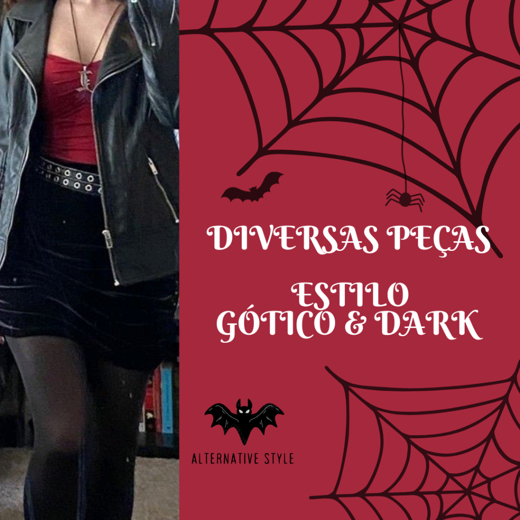 Brechó Gothic - Peças Diversas - Gótico- Dark - Vintage