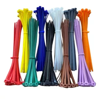Abraçadeiras Hellermann Reimold Coloridas Cinta Nylon Comprimento 20cm x Largura 4,8mm