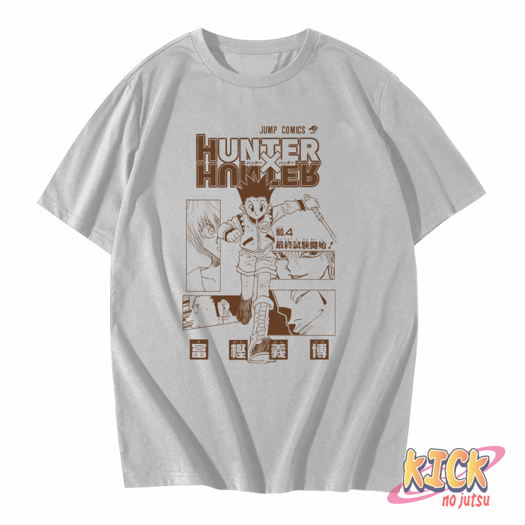 Camisa Camiseta Anime Hunter x Hunter Unissex | Shopee Brasil
