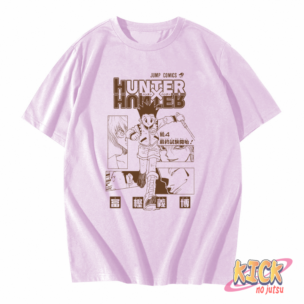 Camisa Camiseta Anime Hunter x Hunter Unissex | Shopee Brasil