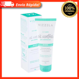 Gel Esfoliante Oil Control 75g Vizzela Vegano