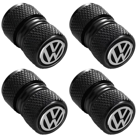 Kit 4 Tampas Bico Pneu Universal Veículos Volkswagen T-cross Polo Nivus Tera Virtus Gol Amarok Jetta
